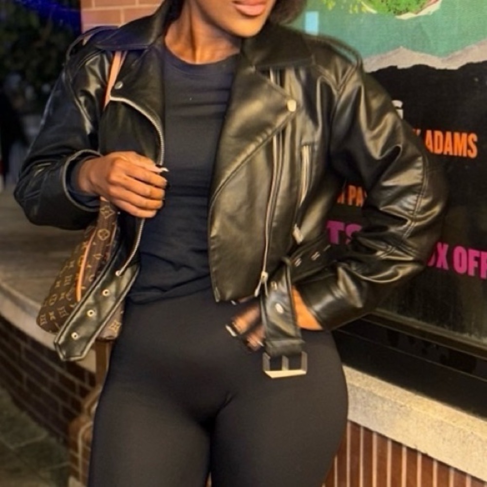 Zara Faux Leather Jacket